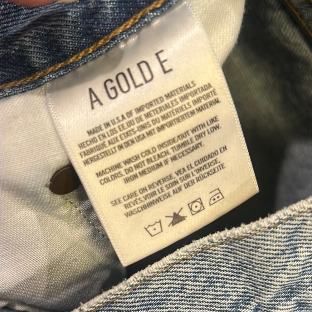 A Golde Light Blue Jeans 26 - Picture 4 of 7